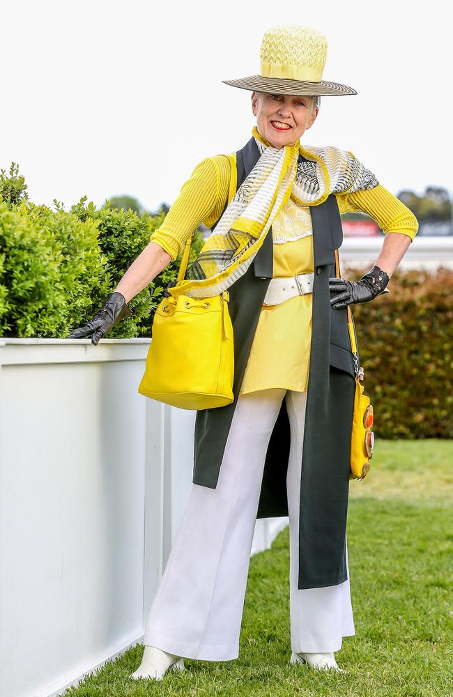 Suzette Browne opts for a lot of yellow. Picture: Tim Carrafa