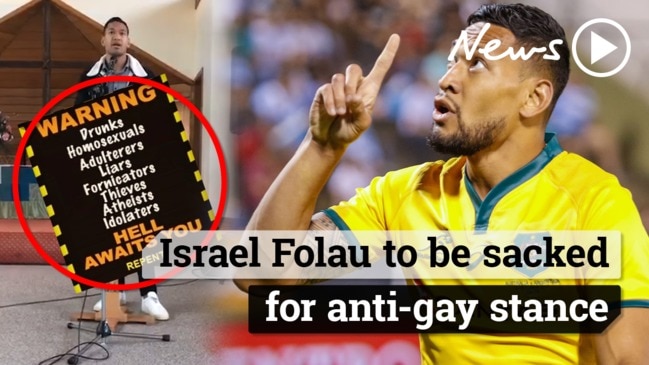 Israel Folau: Rugby star to be sacked