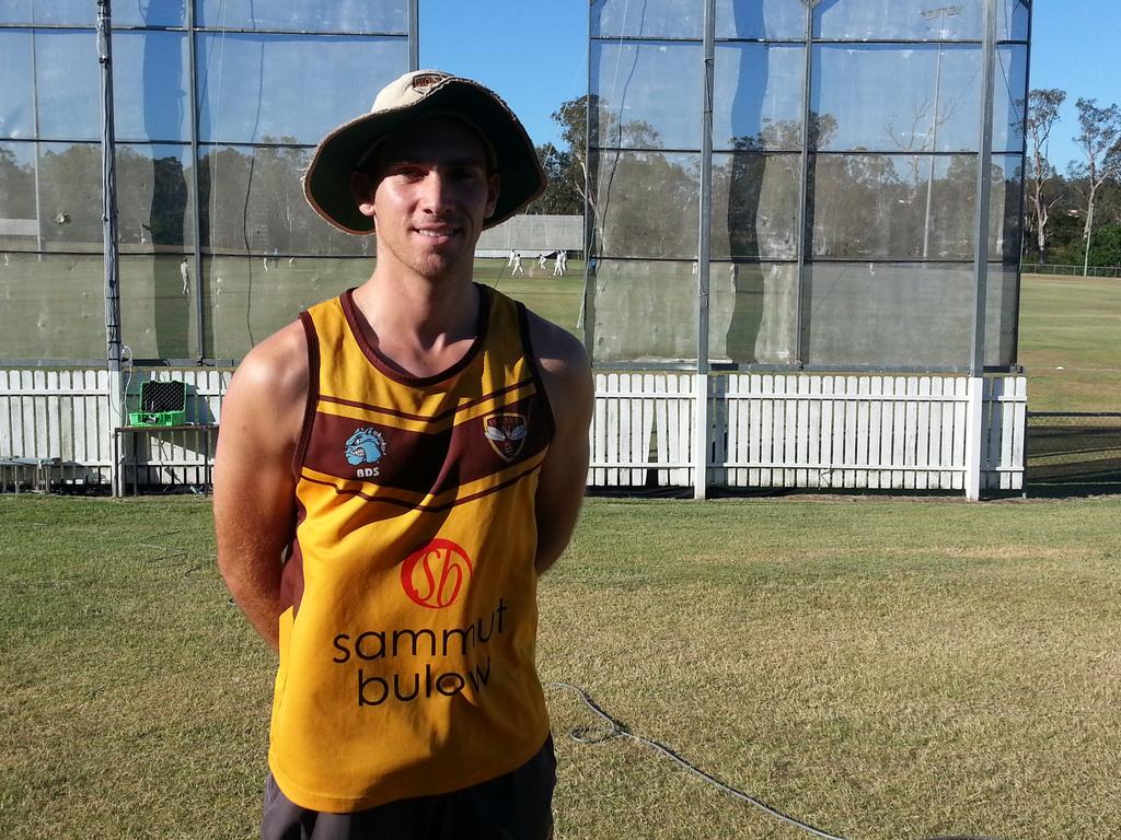 Ipswich Hornets fast bowler Adam Smith. Picture: David Lems