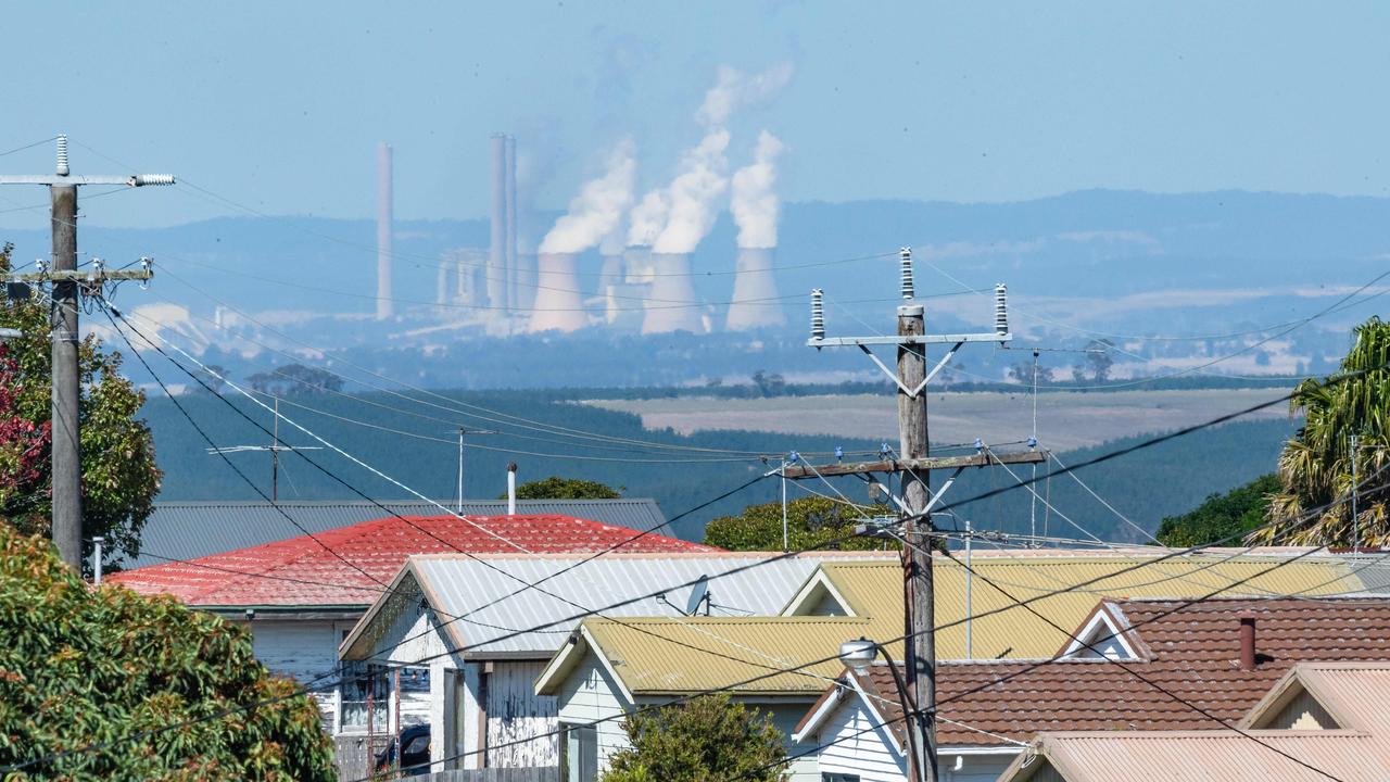 Victoria’s Yallourn coal-fired power station will shut down four years earlier than expected in 2028. Picture: Jason Edwards