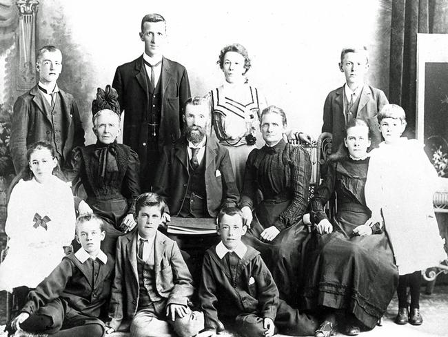 Gemma Tognini's great grandfather John William (second from left, back row).