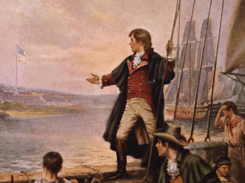 Francis Scott Key wrote the Star Spangled Banner. Picture: Supplied.