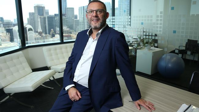 Nuix CEO Jonathan Rubinsztein told investors its sales were not ‘linear over the course of the year’. Picture: Britta Campion