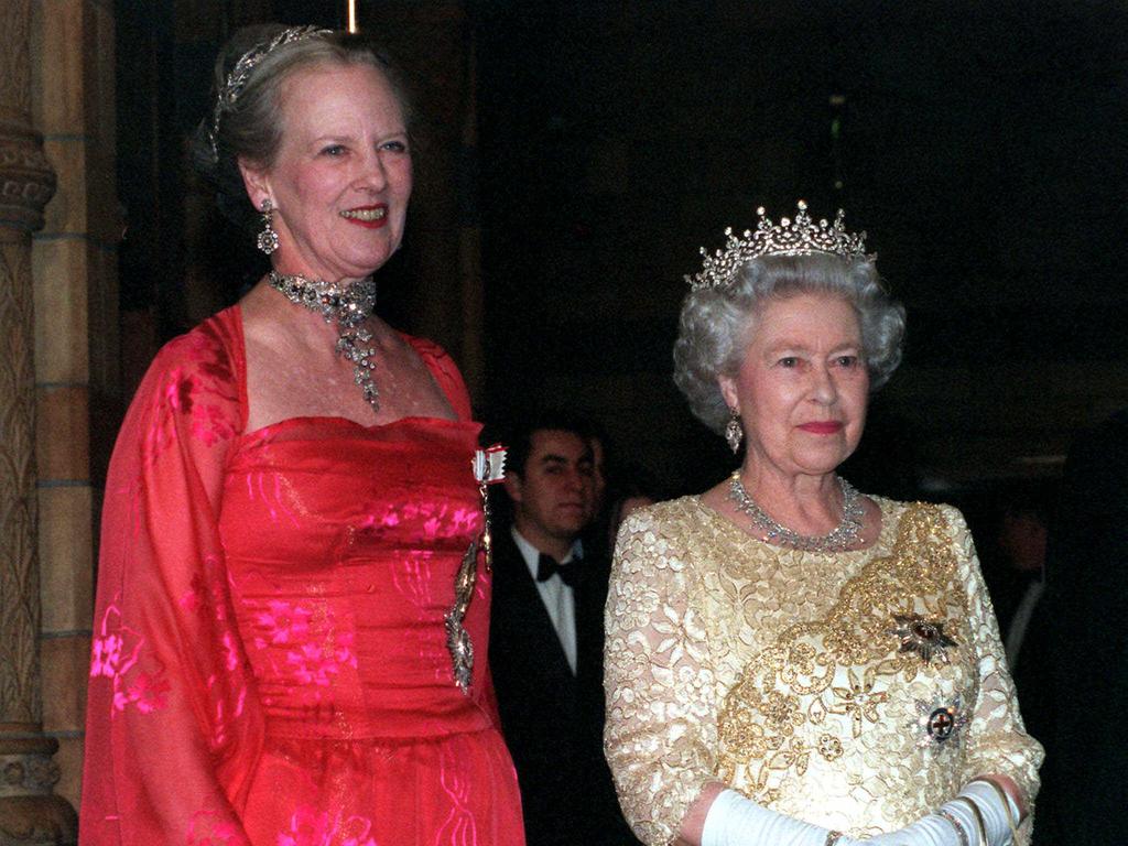 Queen Elizabeth and Queen Margrethe were cousins and friends.