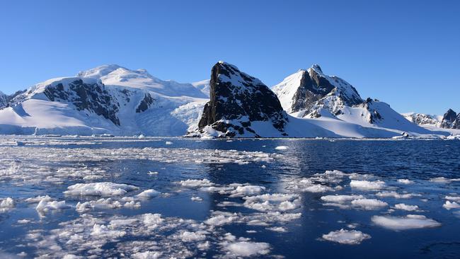 Things are heating up in Antarctica. Picture: AFP