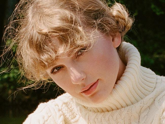 Taylor Swift Promo shots for new albumTaylor Swift's surprise eighth album, Folklore, has broken several chart records in its first week on sale. Picture: Republic Records