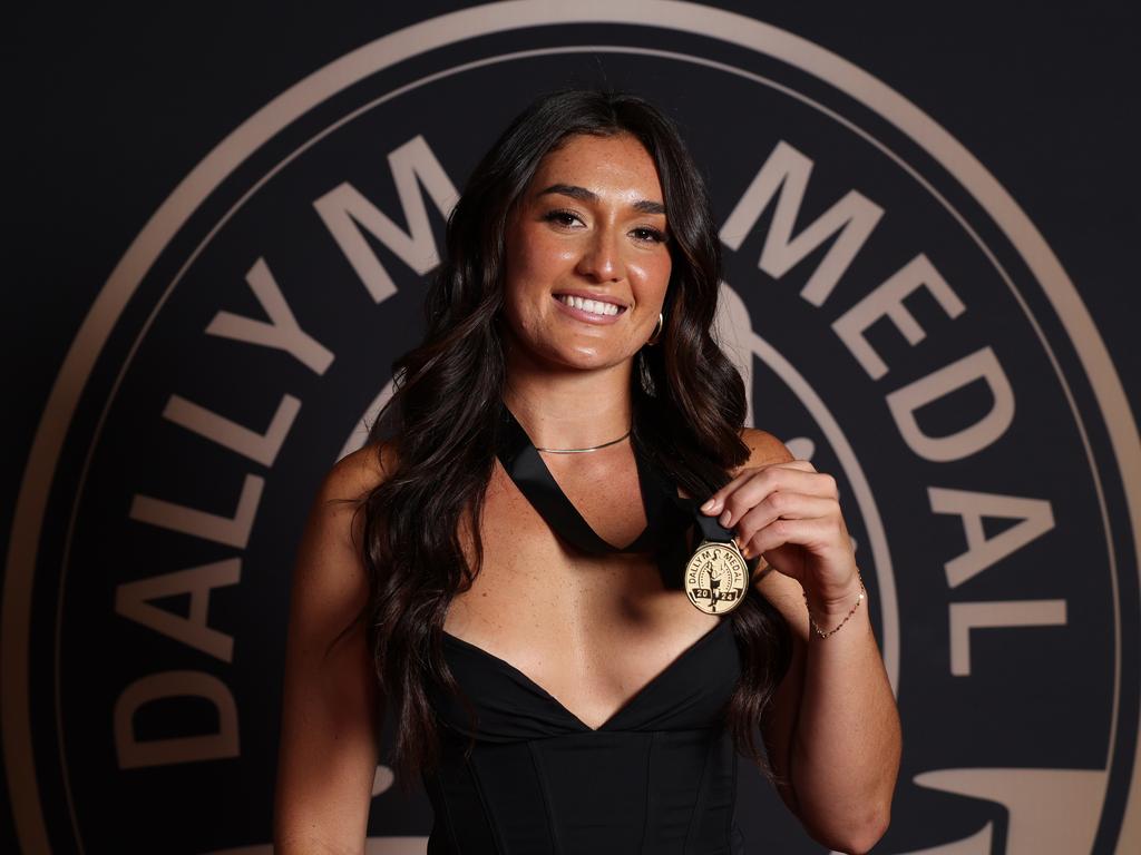 Olivia Kernick is the NRLW Dally M winner for 2024. Picture: Mark Metcalfe/Getty Images