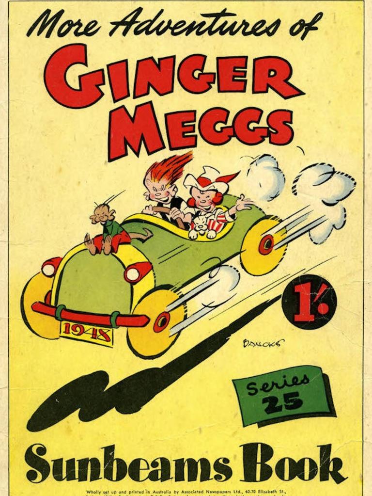 More Adventures of Ginger Meggs Sunbeams Book in 1948. Picture: Hornsby Shire Council