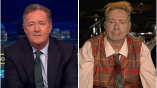 Punk legend John Lydon says the end of the monarchy could be near. Picture: Piers Morgan Uncensored