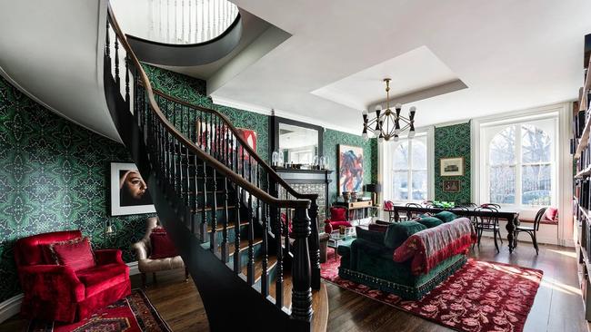 Luhrmann and Martin are selling their New York townhouse now that their children have flown the coop. Picture: Nina Poon