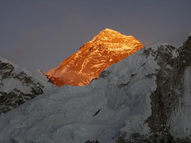 Mt Everest pictured from Kalapatthar in Nepal. Picture: AP Photo/Tashi Sherpa