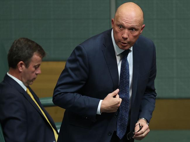 Defence Minister Peter Dutton. Picture: NCA NewsWire / Gary Ramage