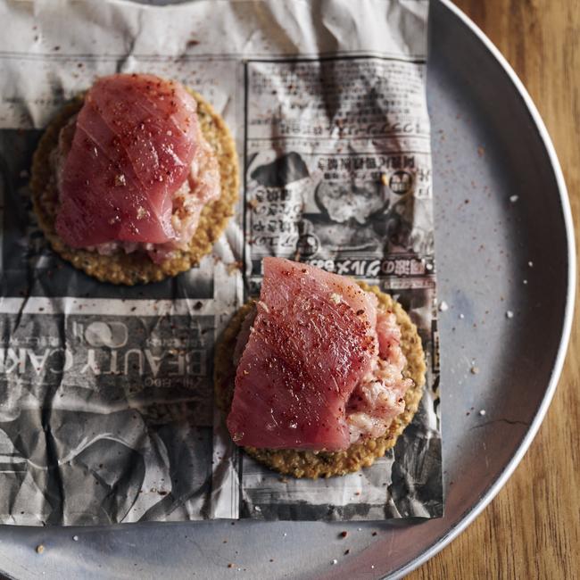Froknacke + albacore. Picture: Luke Burgess