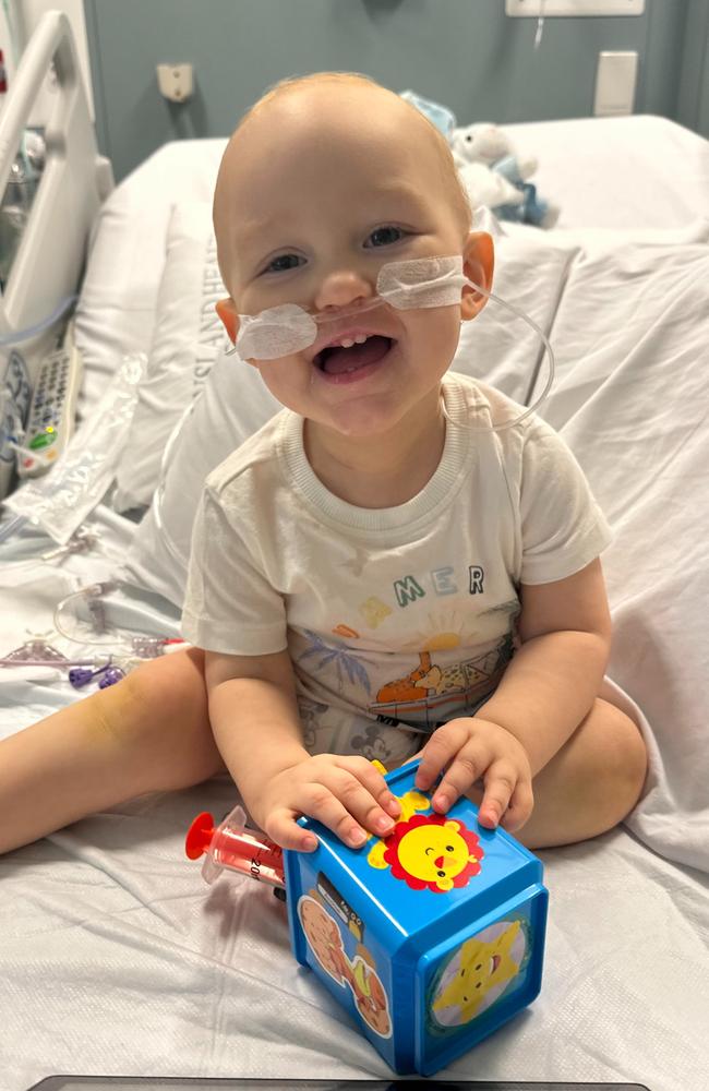 In January this year, one-year-old Archie Down from Townsville was diagnosed with malignant rhabdoid cancer, a rare, highly aggressive childhood cancer.