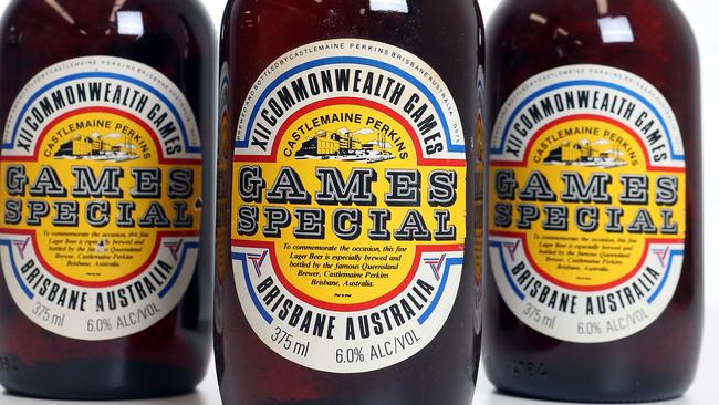 Beer from the 1982 Games. Photo by Richard Gosling