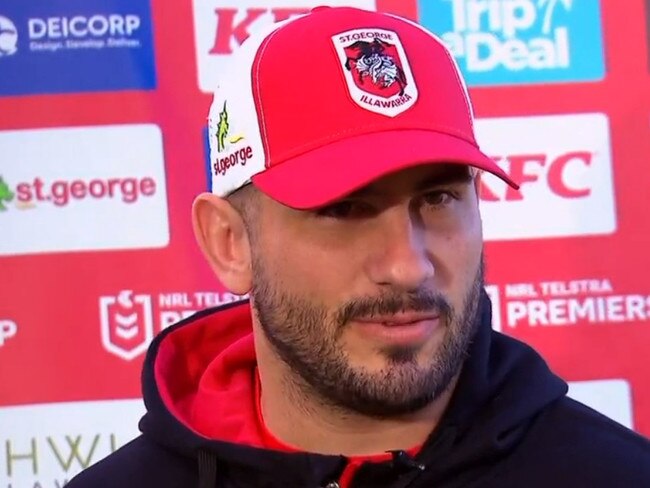 Jack Bird has lashed out. Photo: Fox Sports