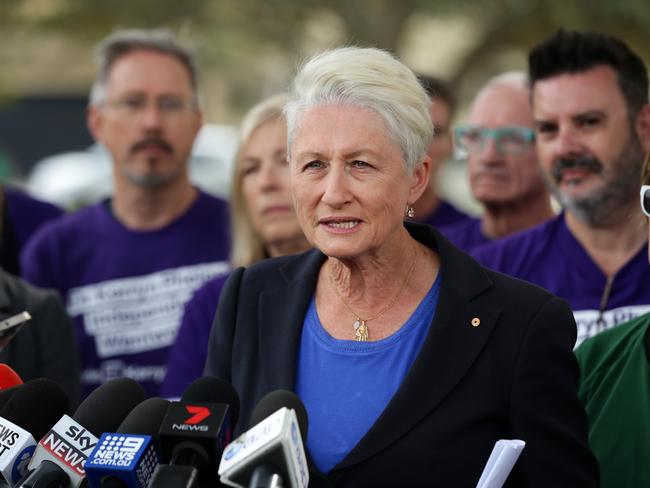 Independent MP Kerryn Phelps has conceded defeat to Dave Sharma. Picture: Jonathan Ng