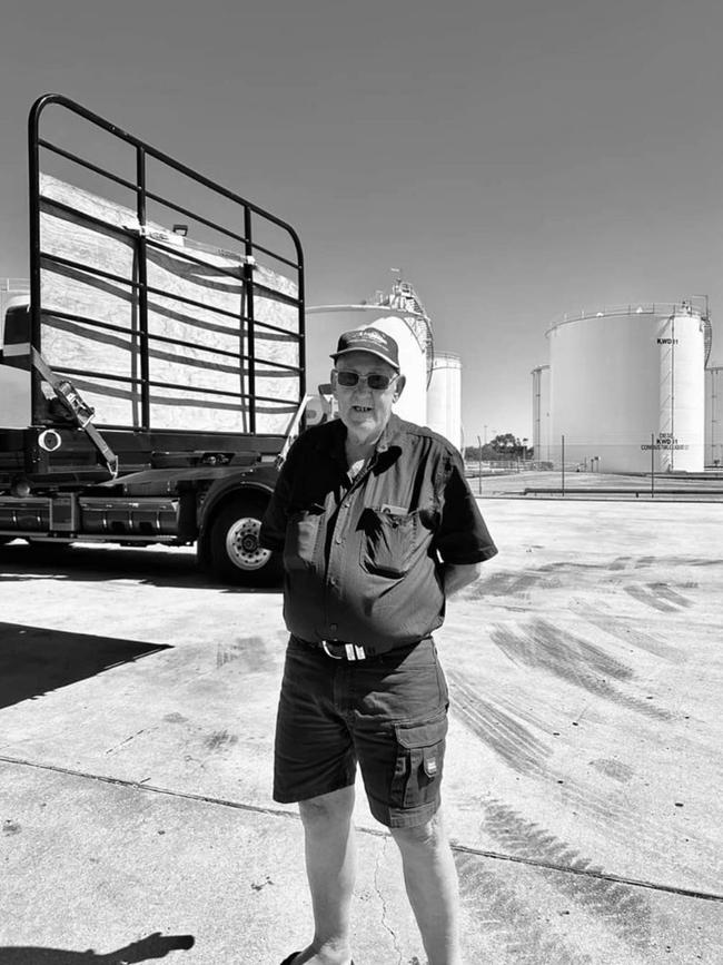 Slim spent over fifty years in the trucking industry. Picture: Supplied