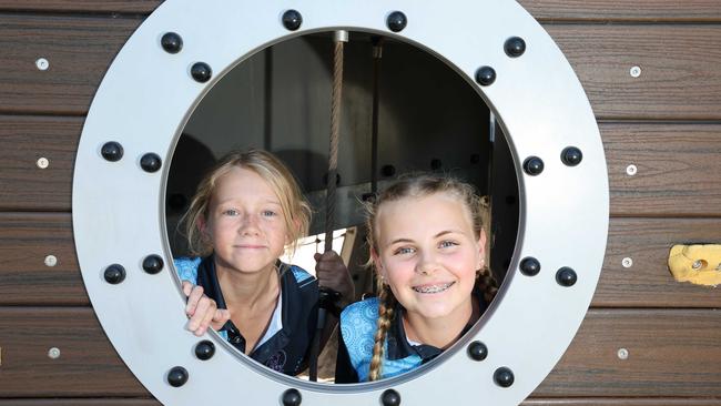 Archie and Sarah are about to start high school together. Picture Glenn Hampson