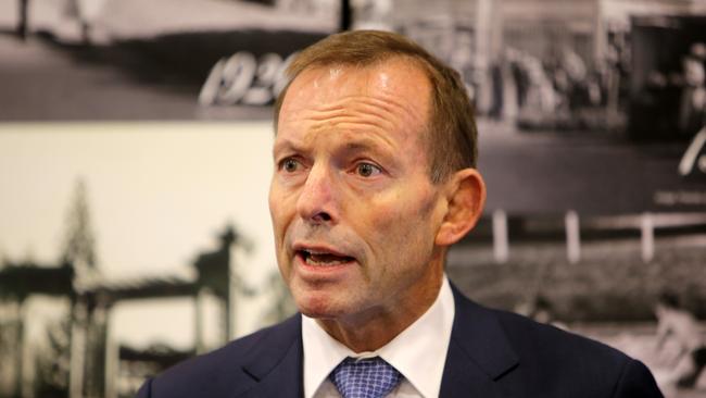 Tony Abbott has criticised the recommendations of the Finkel Report. Picture: Stuart McEvoy