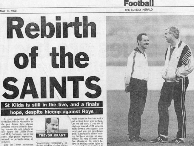 A Trevor Grant Saints story from 1990.