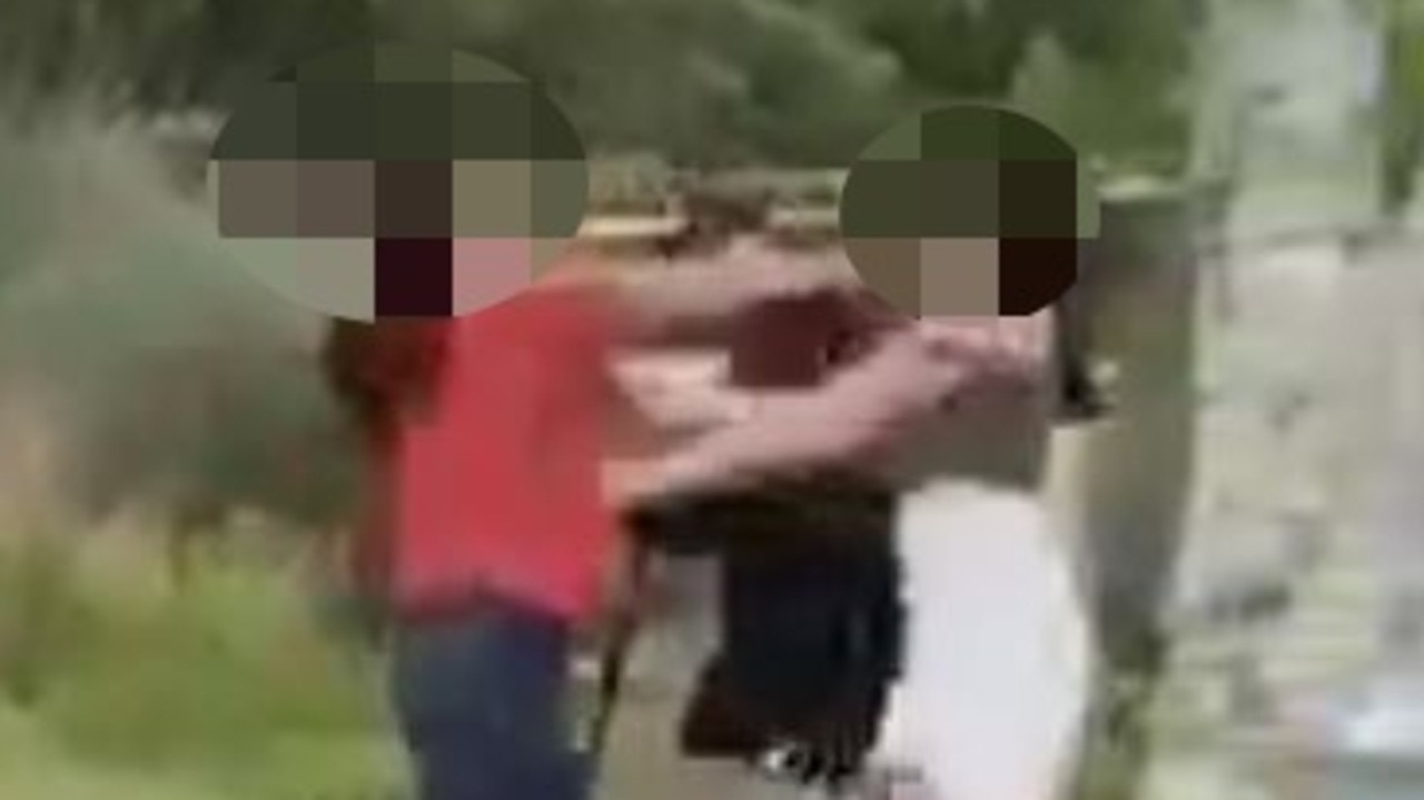 Footage has emerged of an alleged fight between teenagers in Caloundra West on September 2, 2022. Picture: Facebook