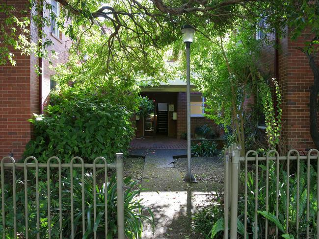 The Muston Court public housing apartment complex in Mosman. Picture: ADAM WARD