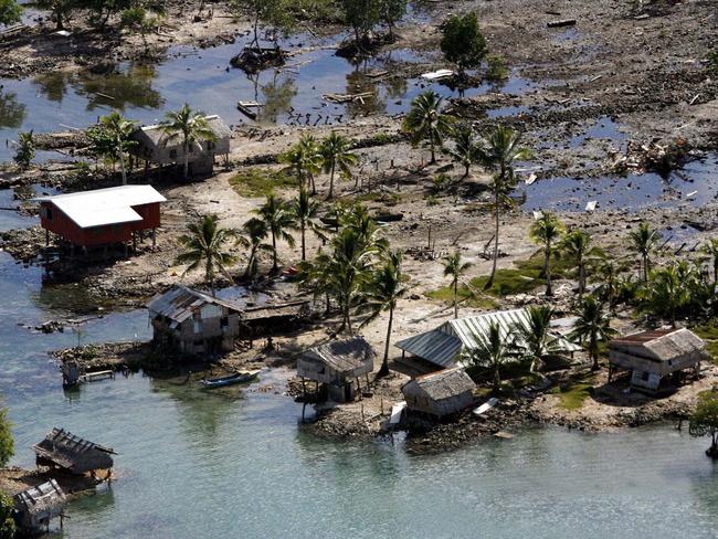 Earthquake and Tsunami aftermath in the Solomon Islands.