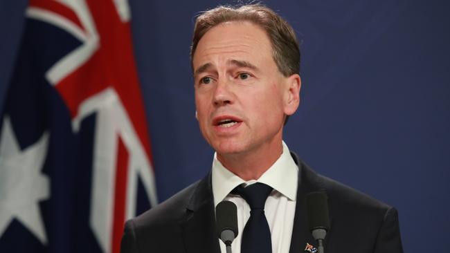 Federal Health minister Greg Hunt. Picture: Justin Lloyd