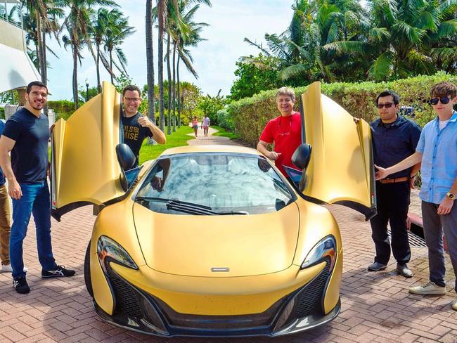 Nice car! Picture: Timothy Sykes