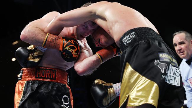 Tim Tszyu was too good for Jeff Horn. Picture: Alix Sweeney