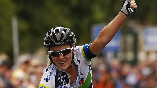 Gracie Elvin, celebrating winning the women's road race at last year's Australian Championships, is back again t...