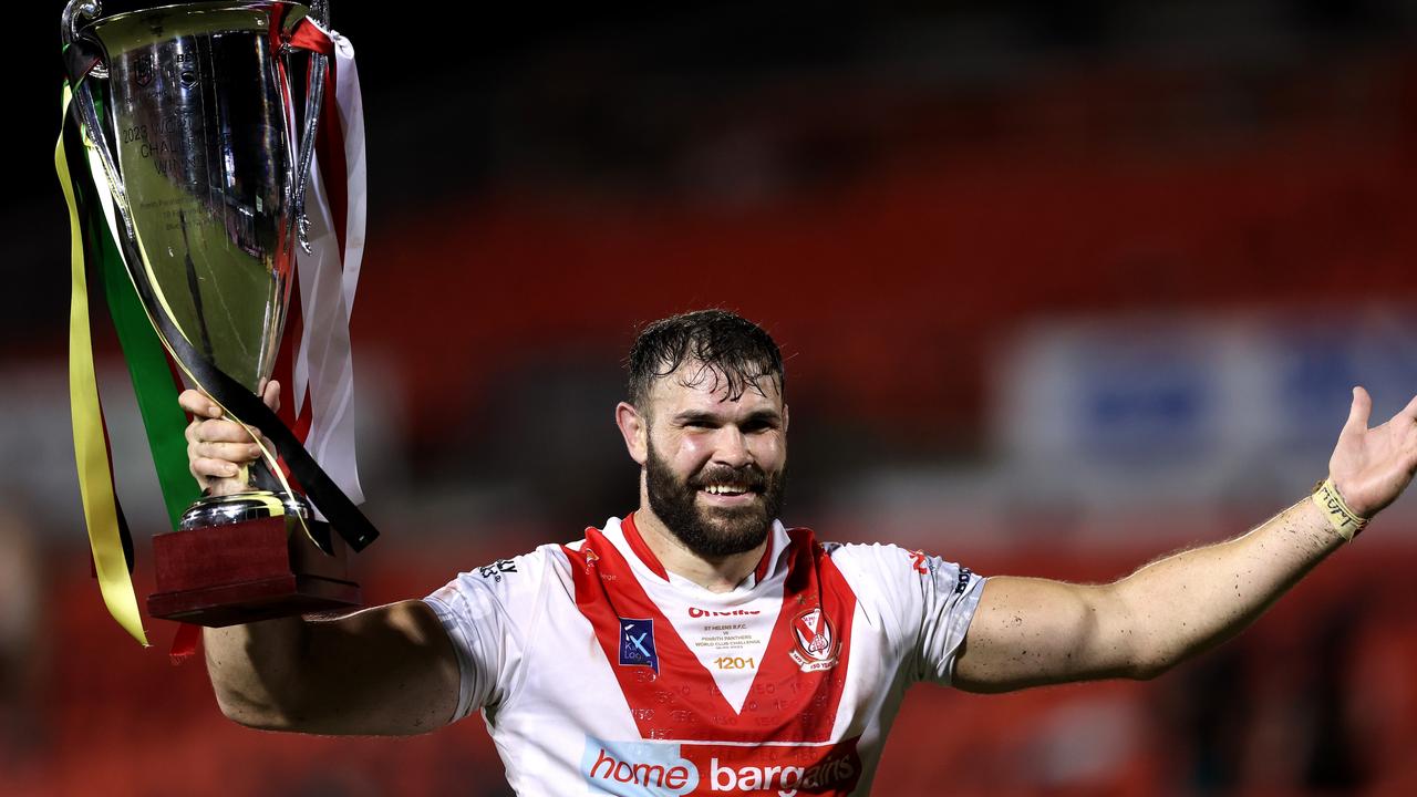 Alex Walmsley had the last laugh for St Helens. (Photo by Mark Metcalfe/Getty Images)