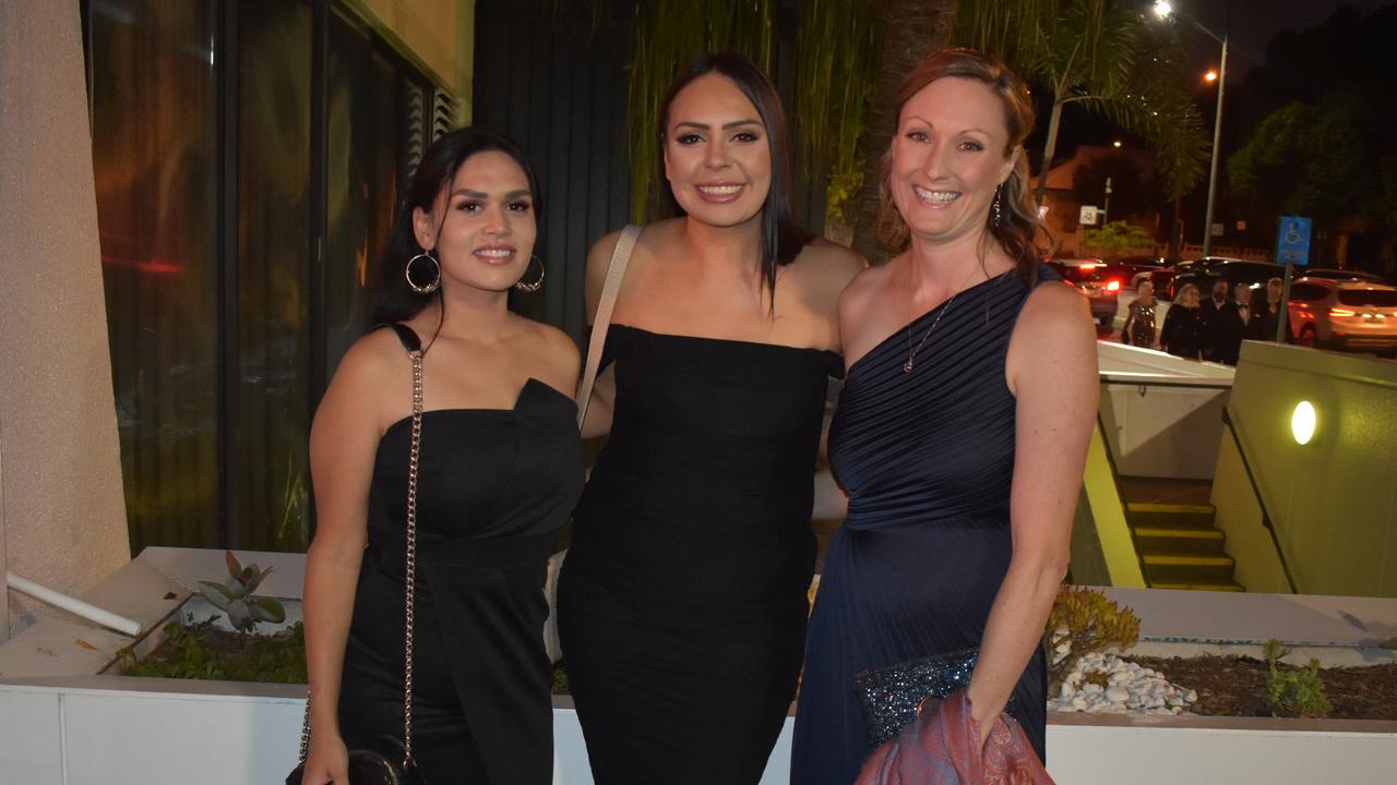 Kirra Elder, Courtney Daniels, Shelley Smith. IHF Gala Dinner, April 22, 2023