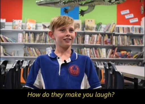 KidzChat: Harwood Island students tell us what makes them laugh