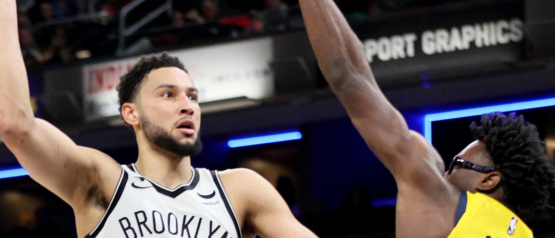 NBA 2022: Ben Simmons showing All Star signs, Brooklyn Nets vs Indiana  Pacers, video, highlights, stats