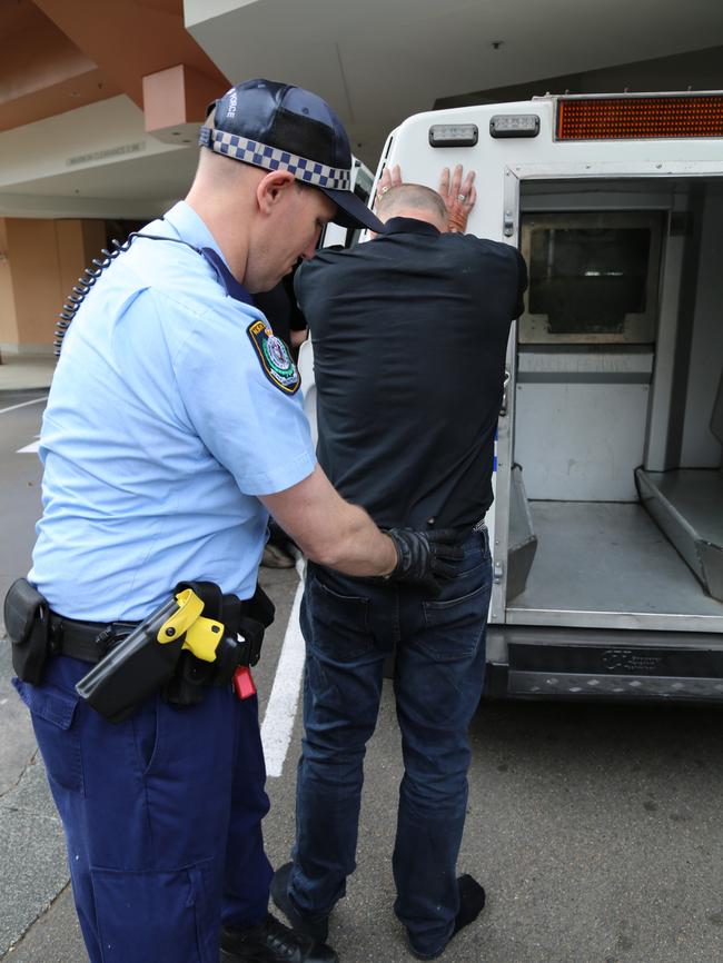 The men faced Central Local Court today. Picture: NSW Police