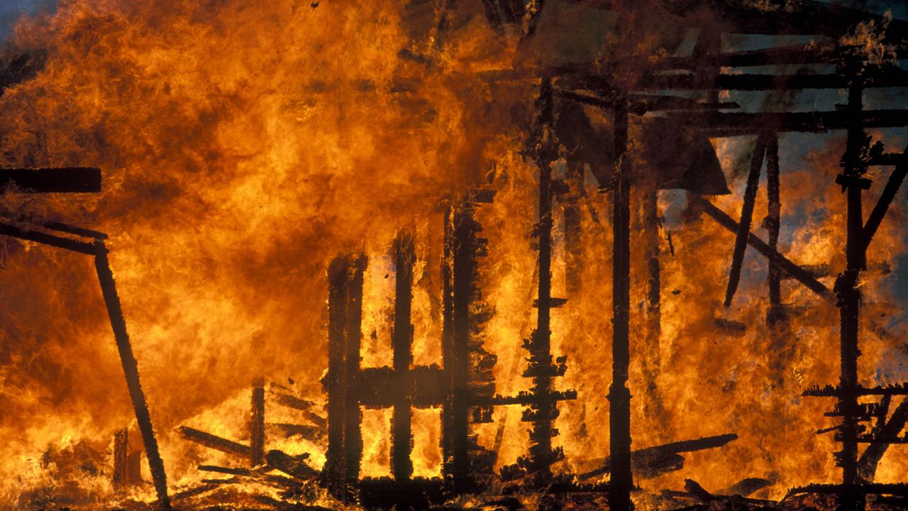 Generic house fire image