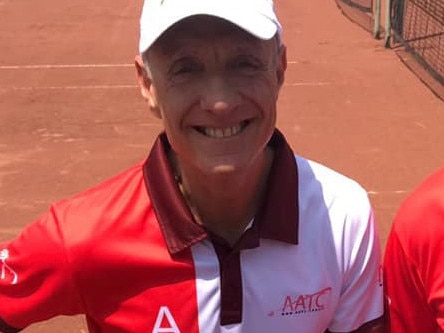 Tennis Australia coach Peter Lumsden, 59, has pleaded guilty to the sexual assault of a teenage girl he was coaching. Picture: Supplied