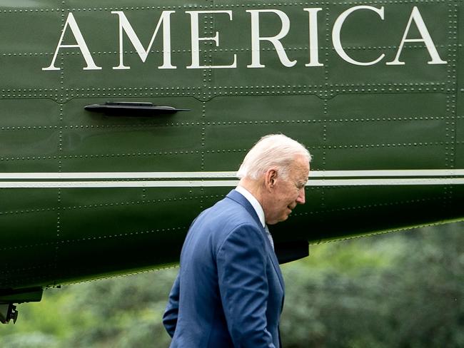 US President Joe Biden has fully endorsed the Fed’s battle against inflation. Picture: AFP