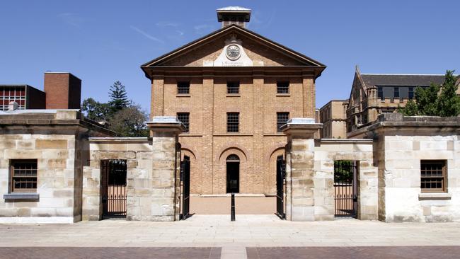 The Hyde Park Barracks.