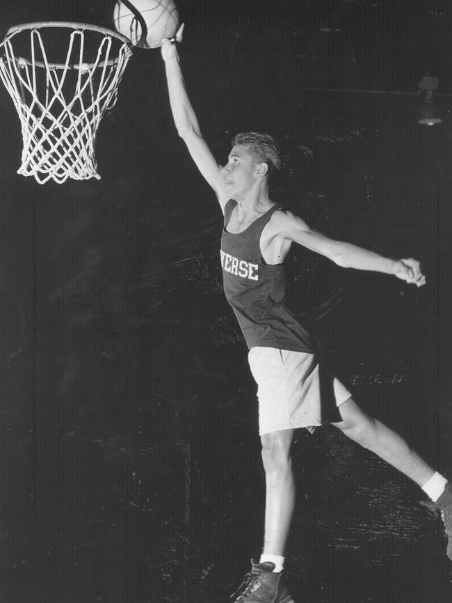 Timmy Duggan back when he was a star young Darwin basketball player in 1992.