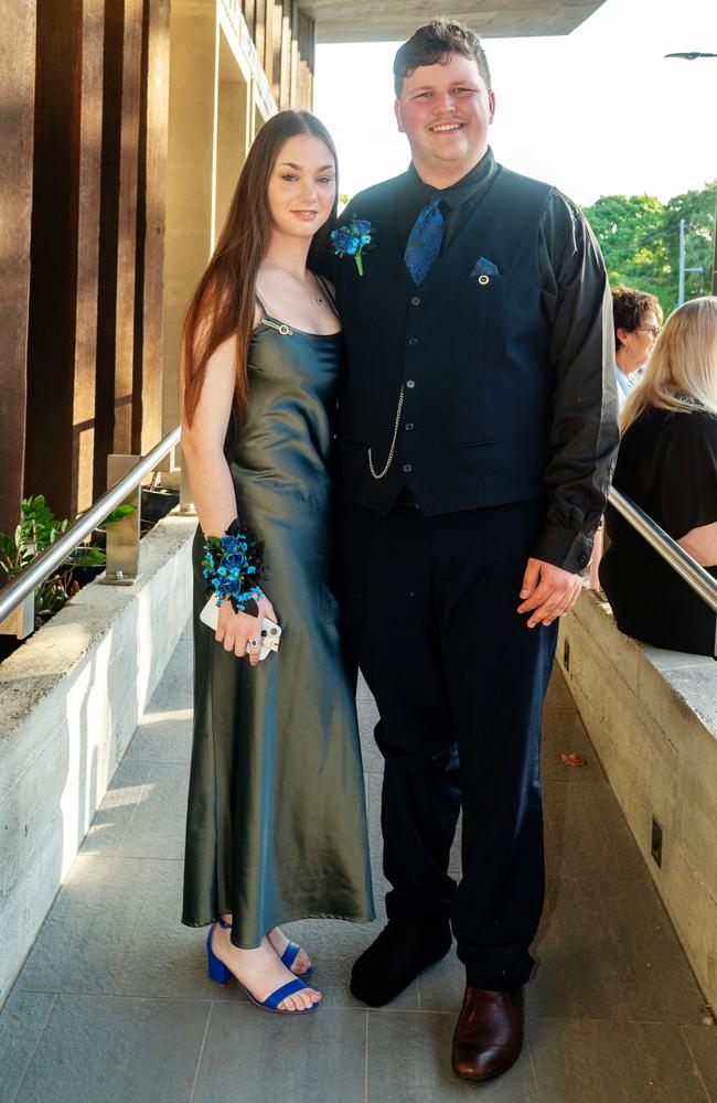 Brianna Kruse and Domonik Battersby at Mackay Christian College Formal Thursday 14 November 2024 Picture: Michaela Harlow