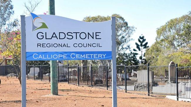 Calliope Cemetery. Picture: Matt Harris