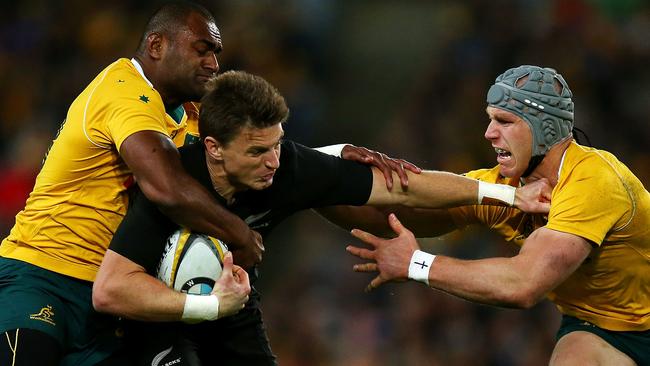 Australia’s defence had no answer to the mighty All Blacks.