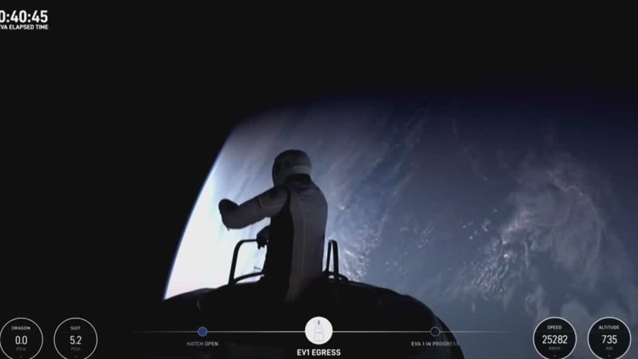 Billionaire, SpaceX employee conduct first private spacewalk