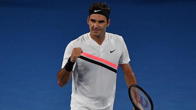 Roger Federer is enjoying some of the best results of his career. Picture: AFP Photo