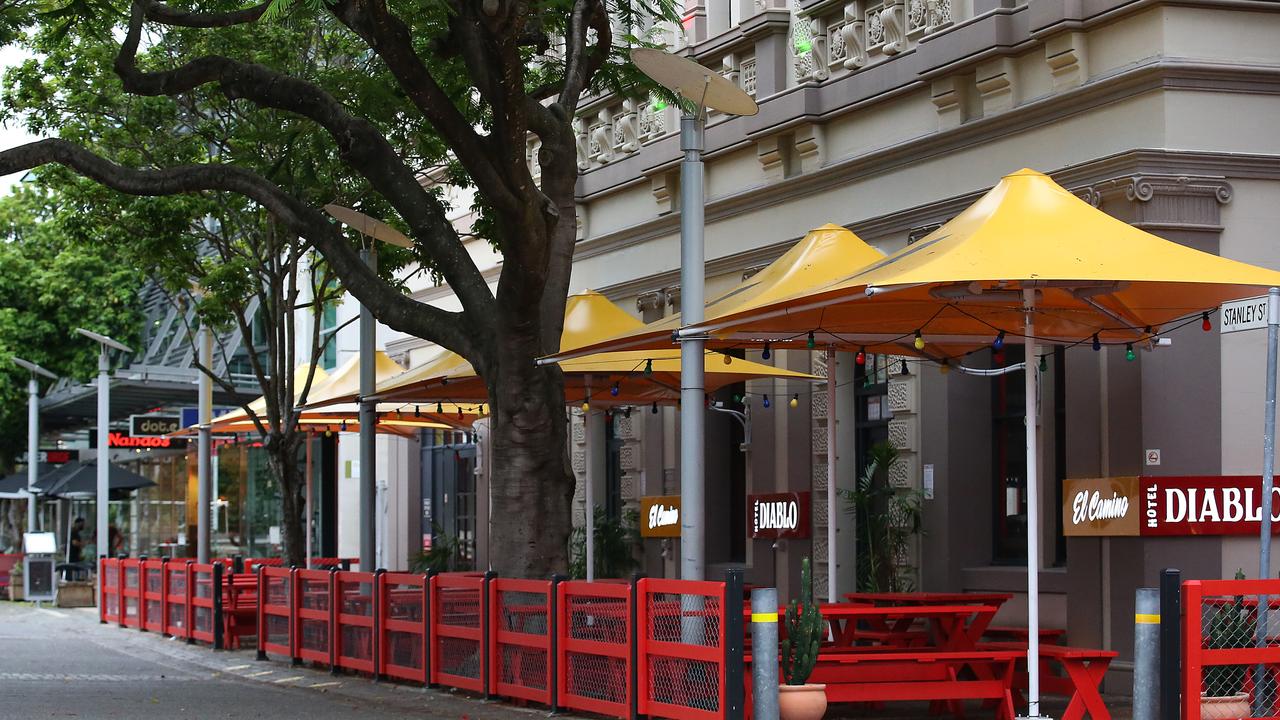 Brisbane streets will be empty this weekend. (Photo by Jono Searle/Getty Images)