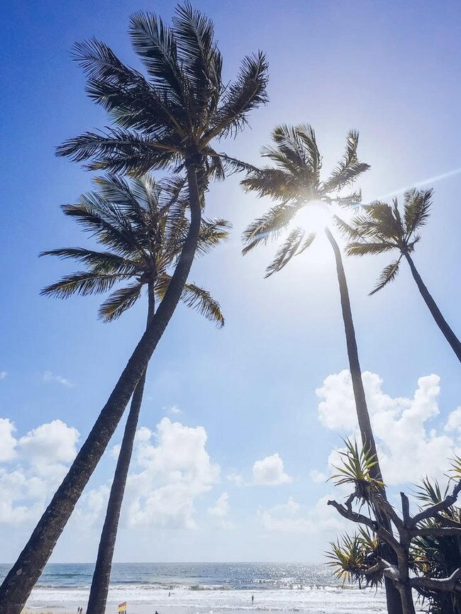 Sunshine at the beach on the Gold Coast. Picture: @nick_oh_lee_photography