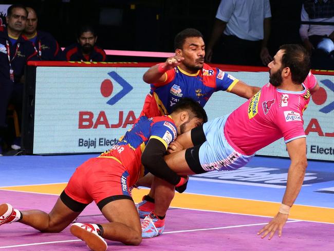 The Pro Kabaddi League Melbourne Raid will make its Australian debut at John Cain Arena after stumps on Day 3 of the Boxing Day Test. Picture: Supplied.